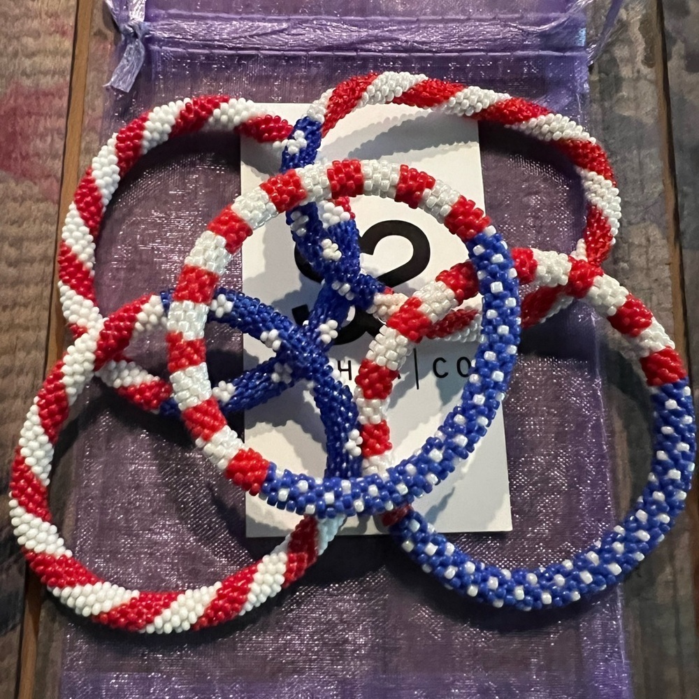 Sashka Co Beaded Bracelets Set of 5 B34
